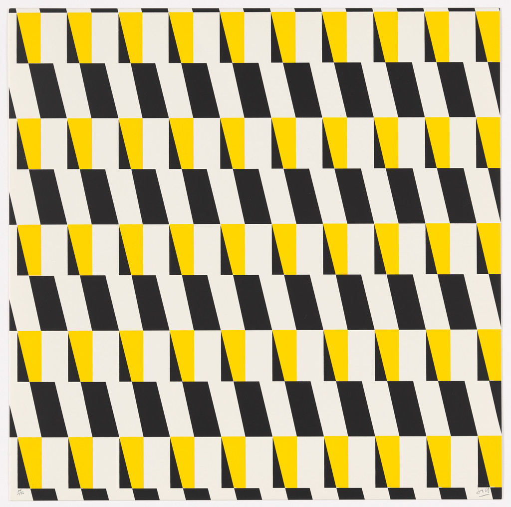 Repetition (Repetición) from Sotomagie, Jesús Rafael Soto, 1951, published 1967