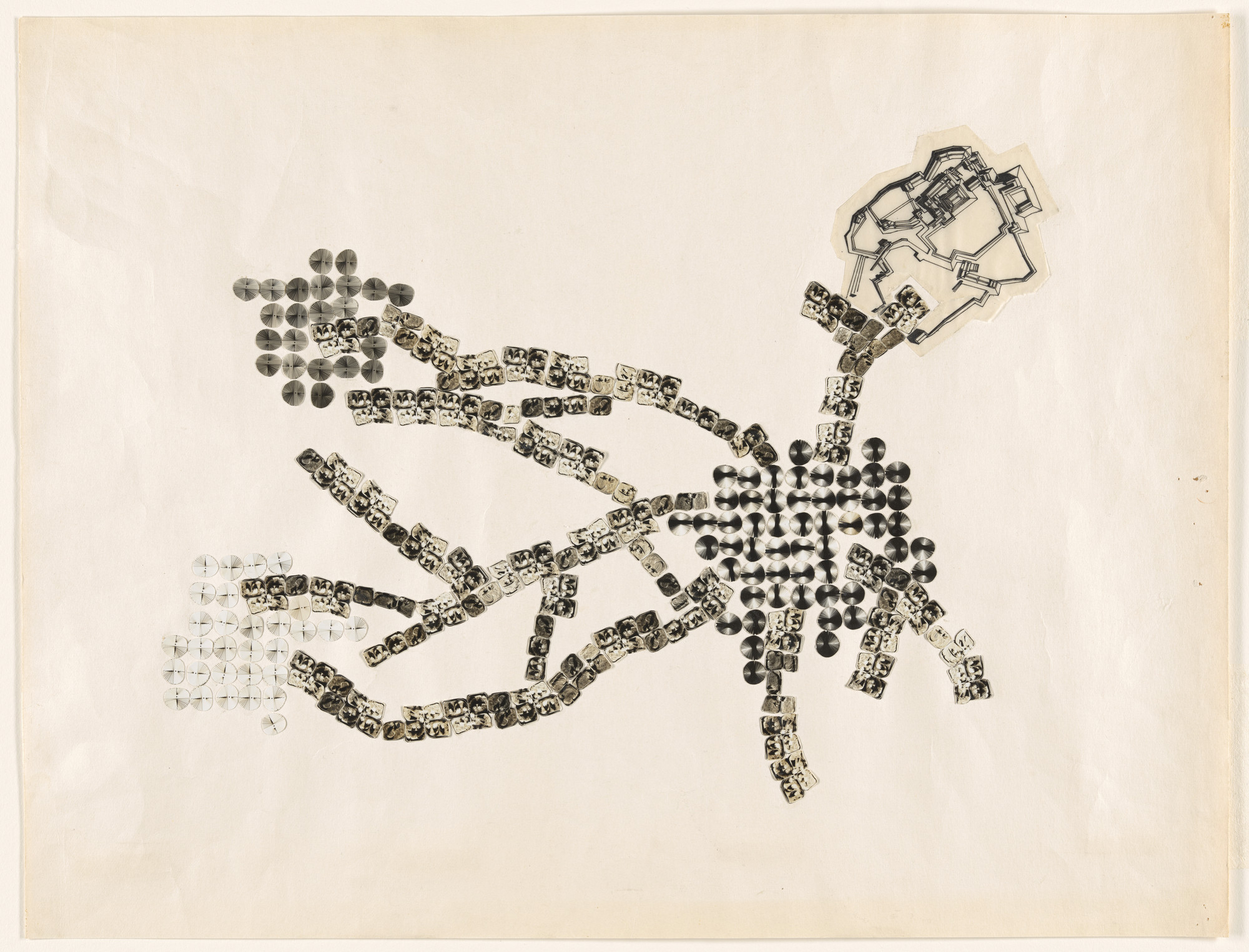 Kisho Kurokawa. Helix City Project, Tokyo, Japan (Plan). 1961 | MoMA