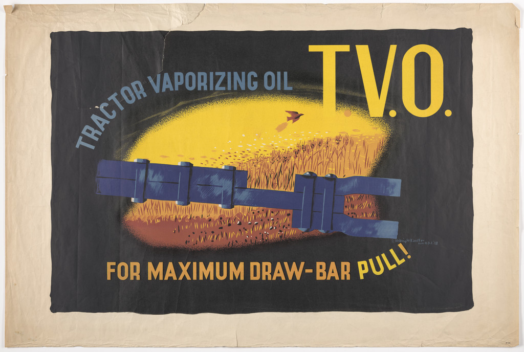 Tractor Vaporizing Oil