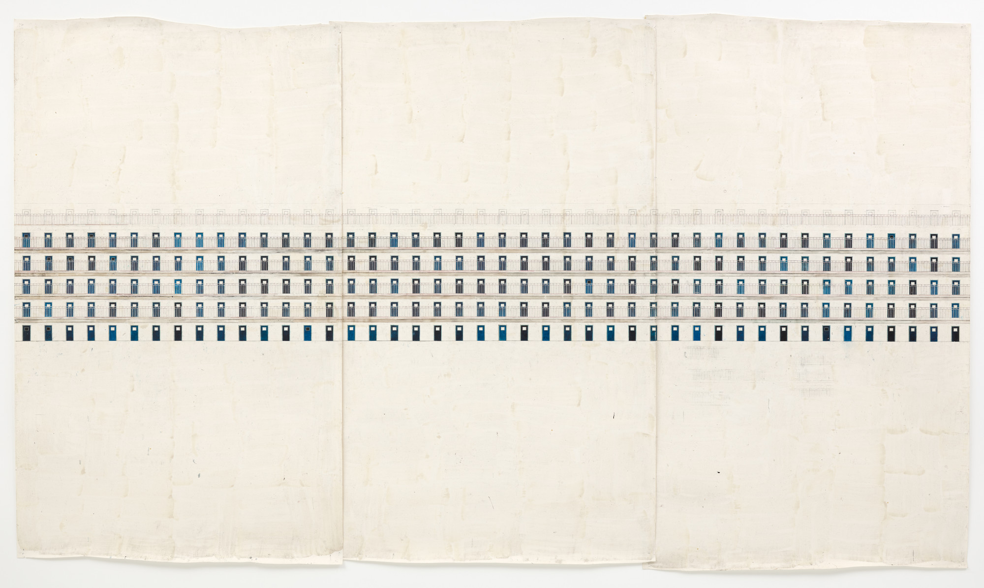 Toba Khedoori. Untitled (Doors). 1995