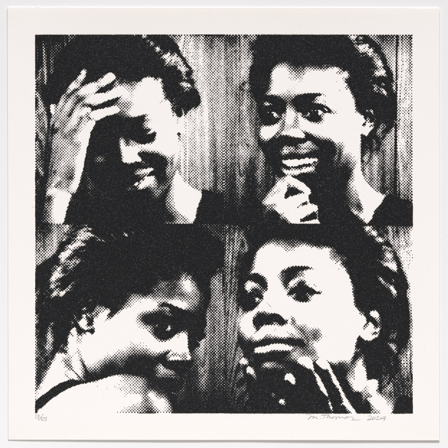 Mickalene Thomas. Screen Test. 2024