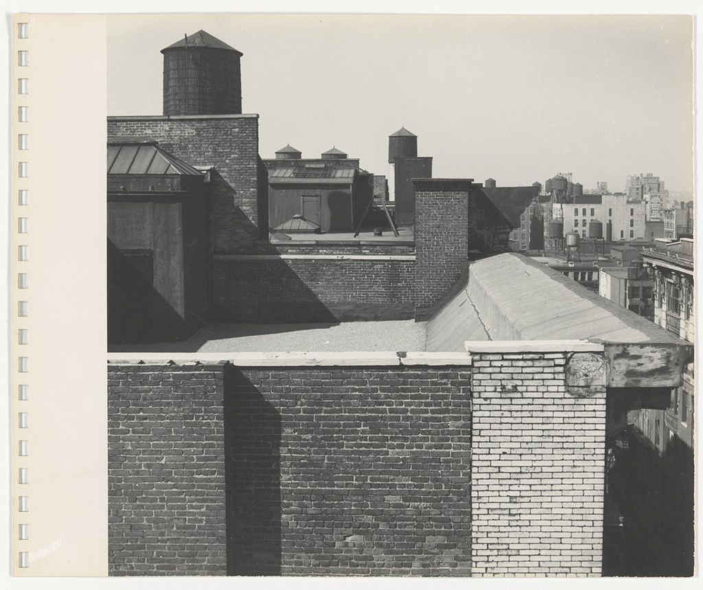 Untitled photographs from an untitled album with a sonnet by Edwin Denby, Rudy Burckhardt, 1946-47