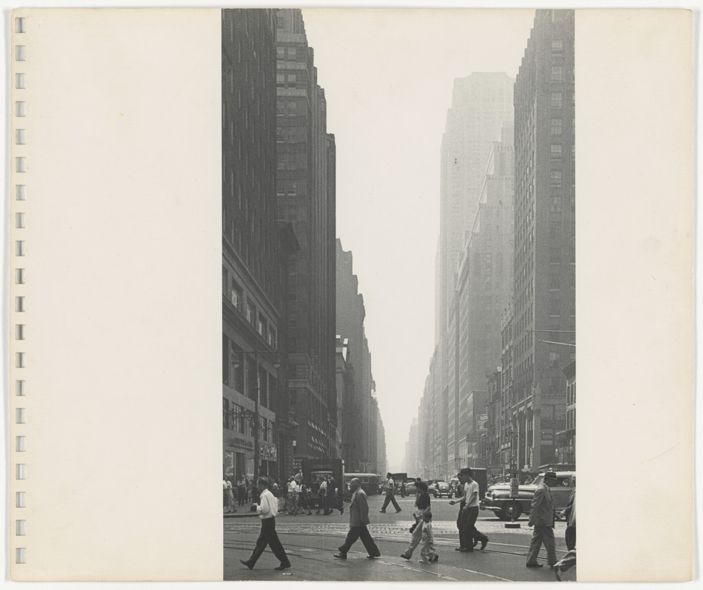 Untitled photographs from an untitled album with a sonnet by Edwin Denby