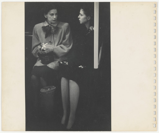 Untitled photographs from an untitled album with a sonnet by Edwin Denby