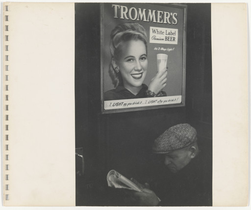 Untitled photographs from an untitled album with a sonnet by Edwin Denby