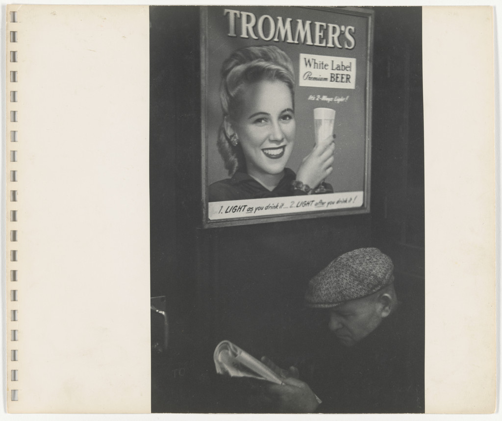 Untitled photographs from an untitled album with a sonnet by Edwin Denby, Rudy Burckhardt, 1946-47