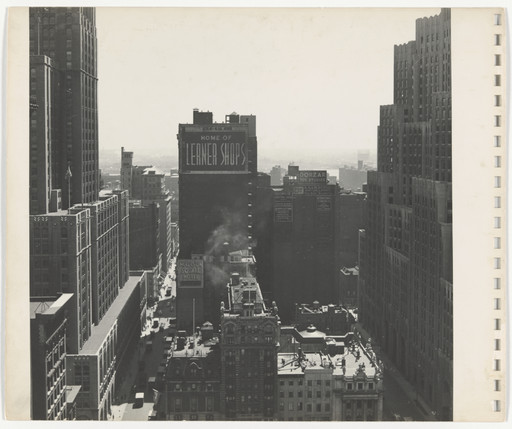 Rudy Burckhardt. Untitled photographs from an untitled album with a sonnet by Edwin Denby. 1946-47