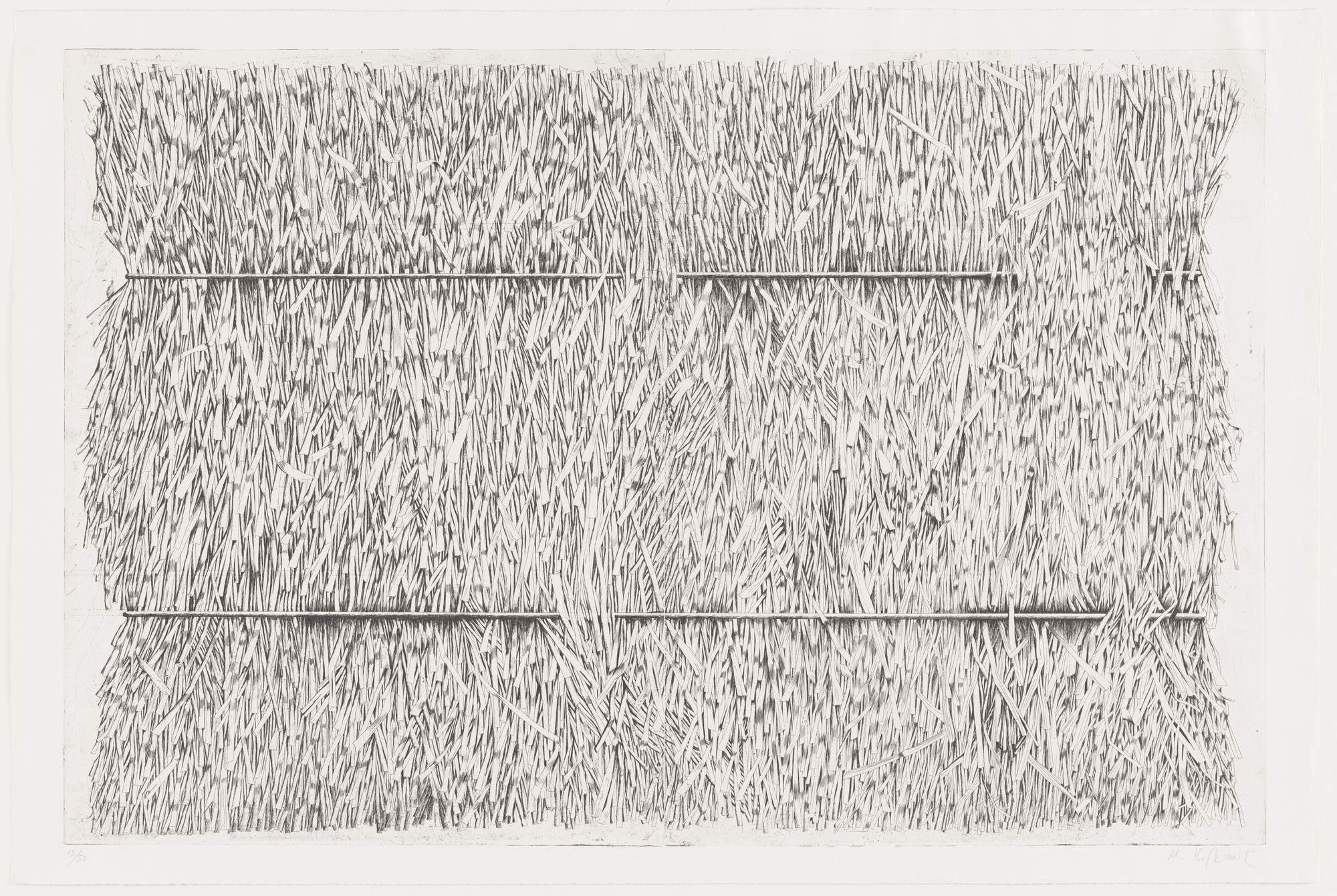 Alfred Hofkunst. Bundle of Straw