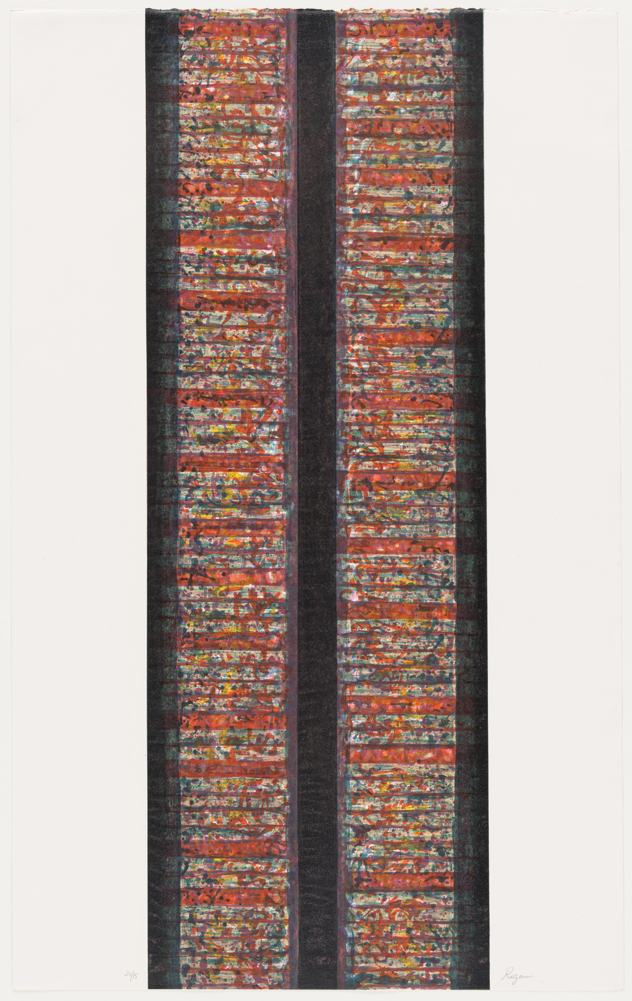 Félix Rozen. Three Black Bands