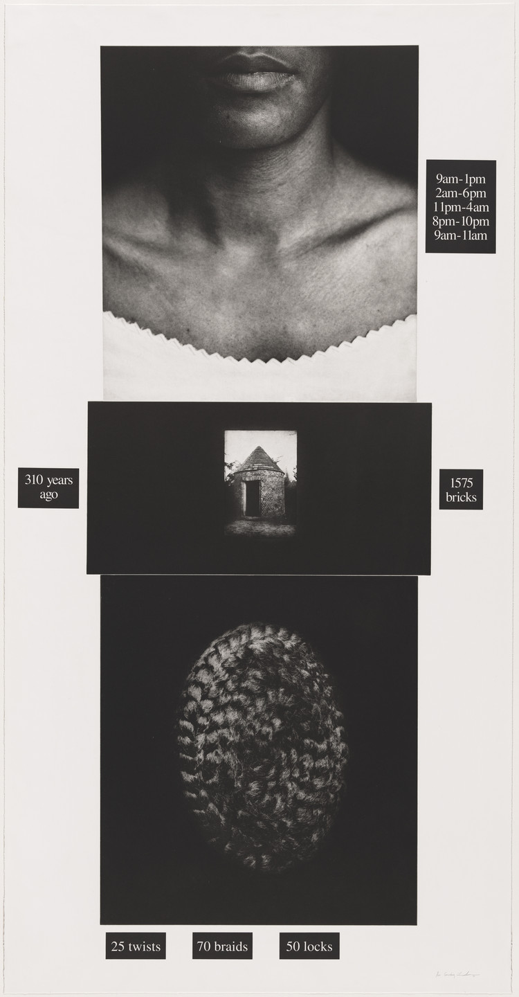 Lorna Simpson. Counting. 1991