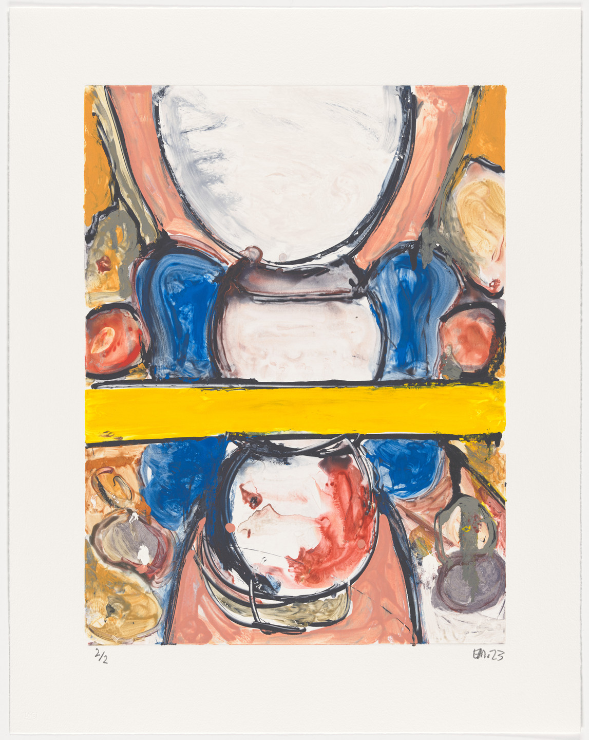 Eddie Martinez. Untitled. 2023
