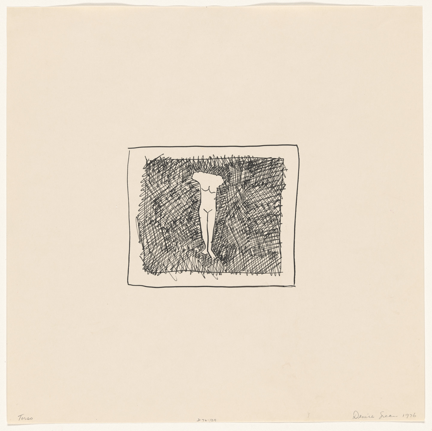 Denise Green. Torso. 1976
