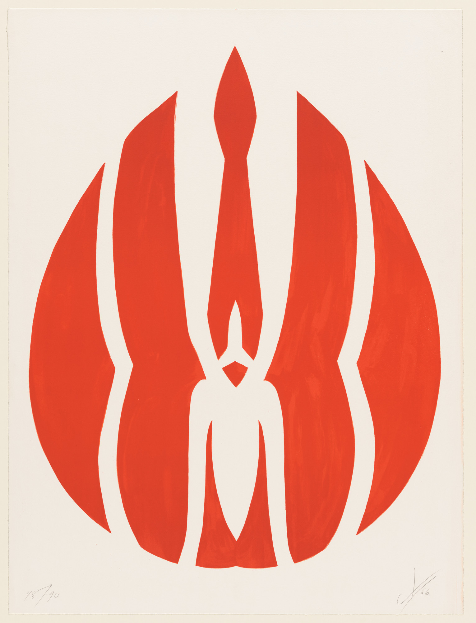 Jack Youngerman. Red – White