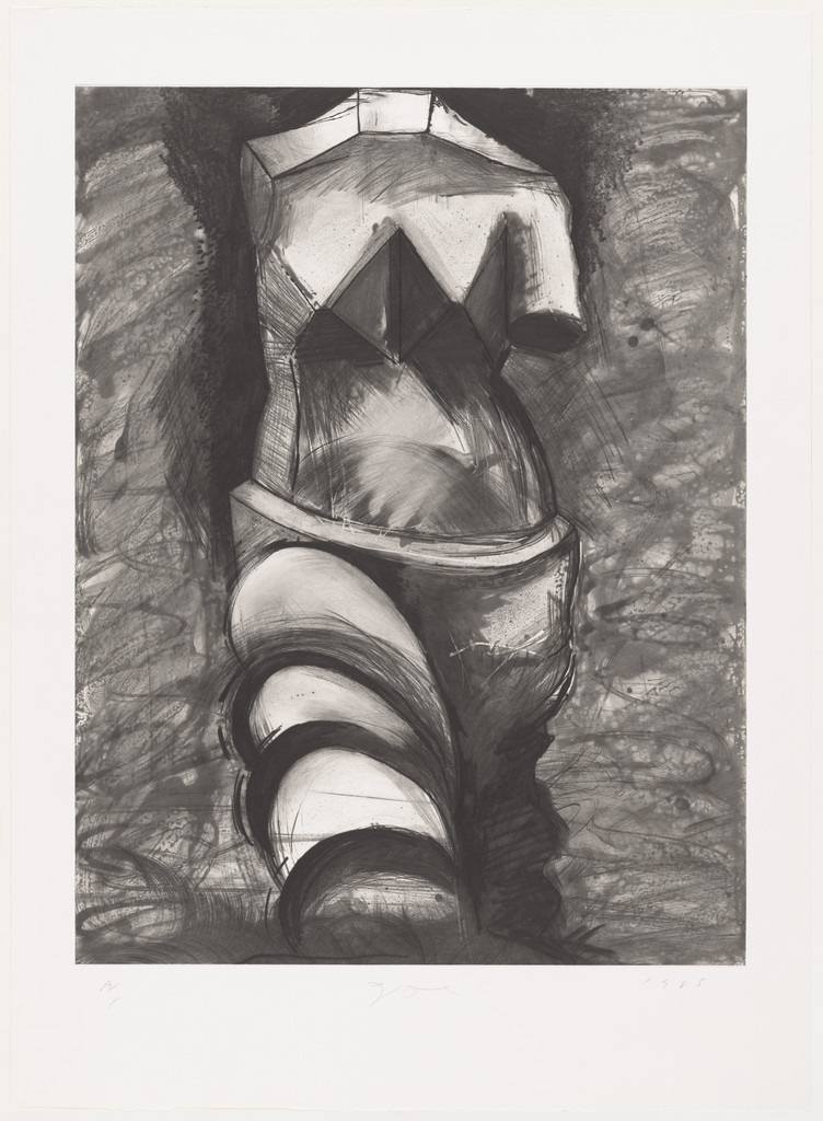 Black and White Cubist Venus