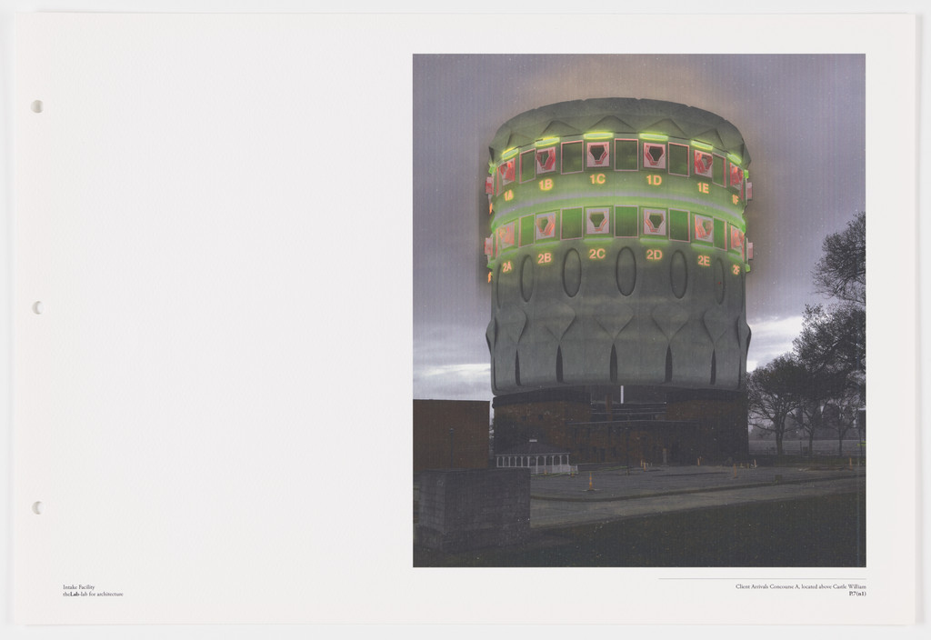 Intake Facility for an Anonymous Client, Mustafa Faruki, 2017