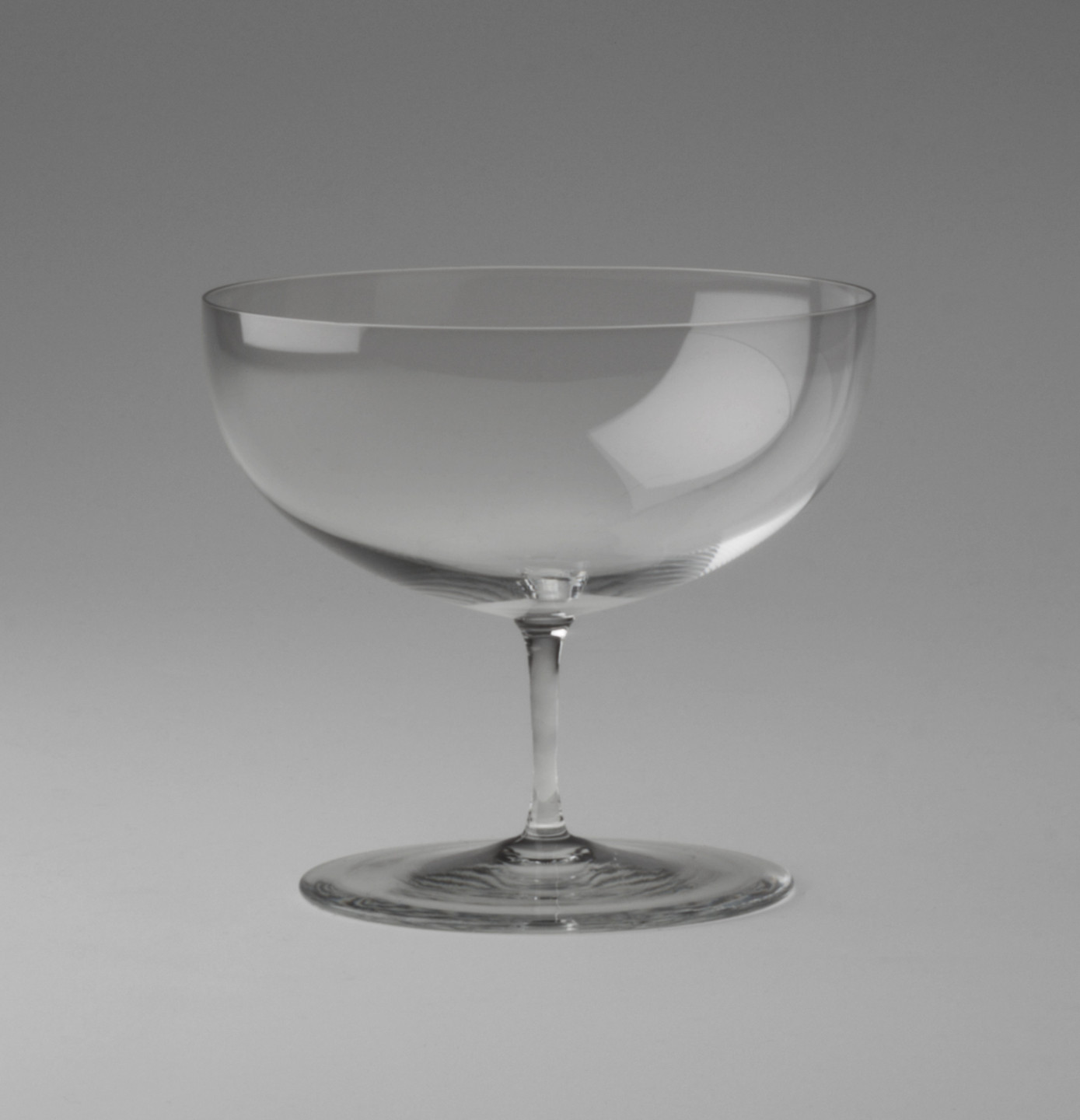 Richard Süssmuth. Straw Glass Series Champagne Glass. 1956