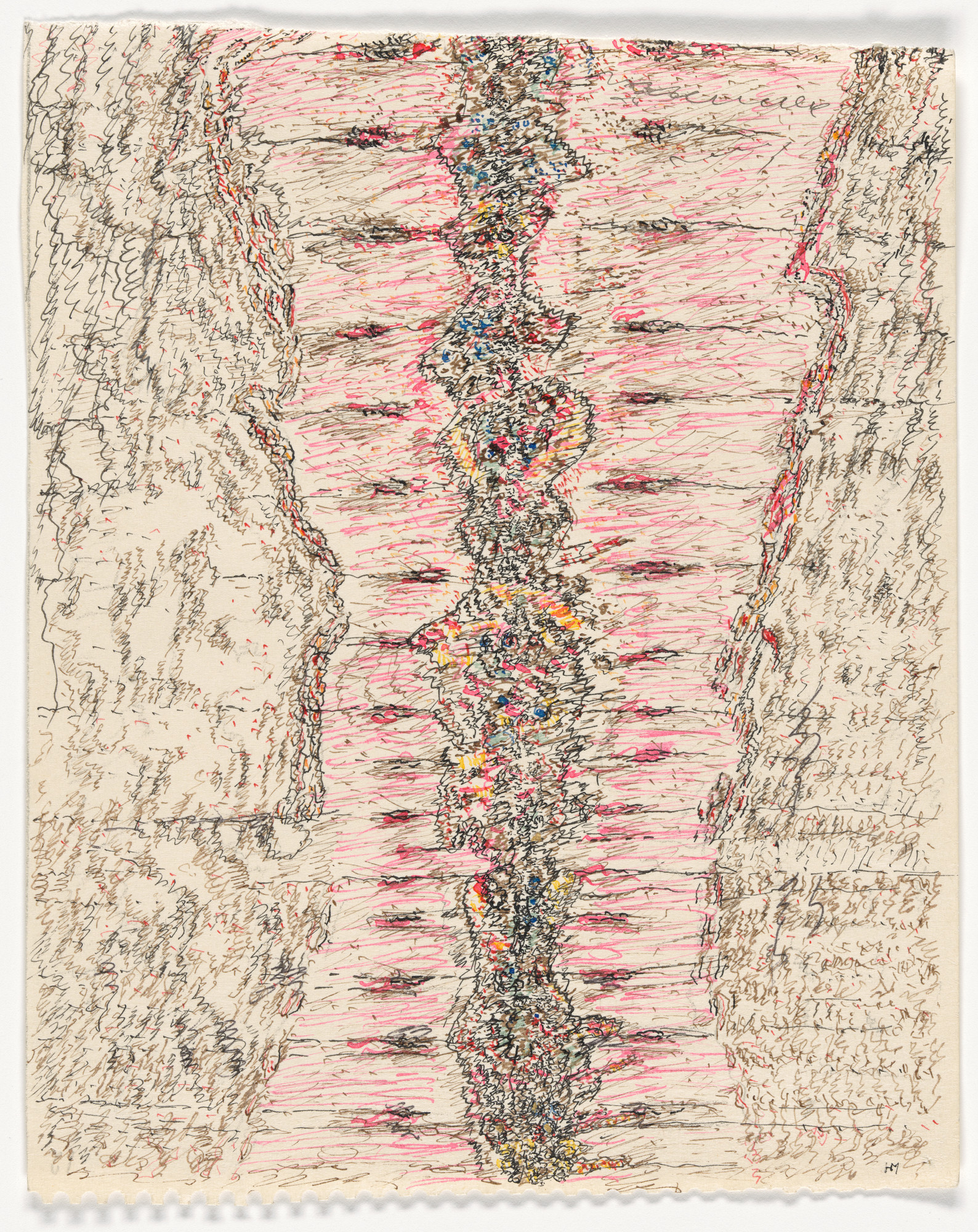Henri Michaux. Untitled