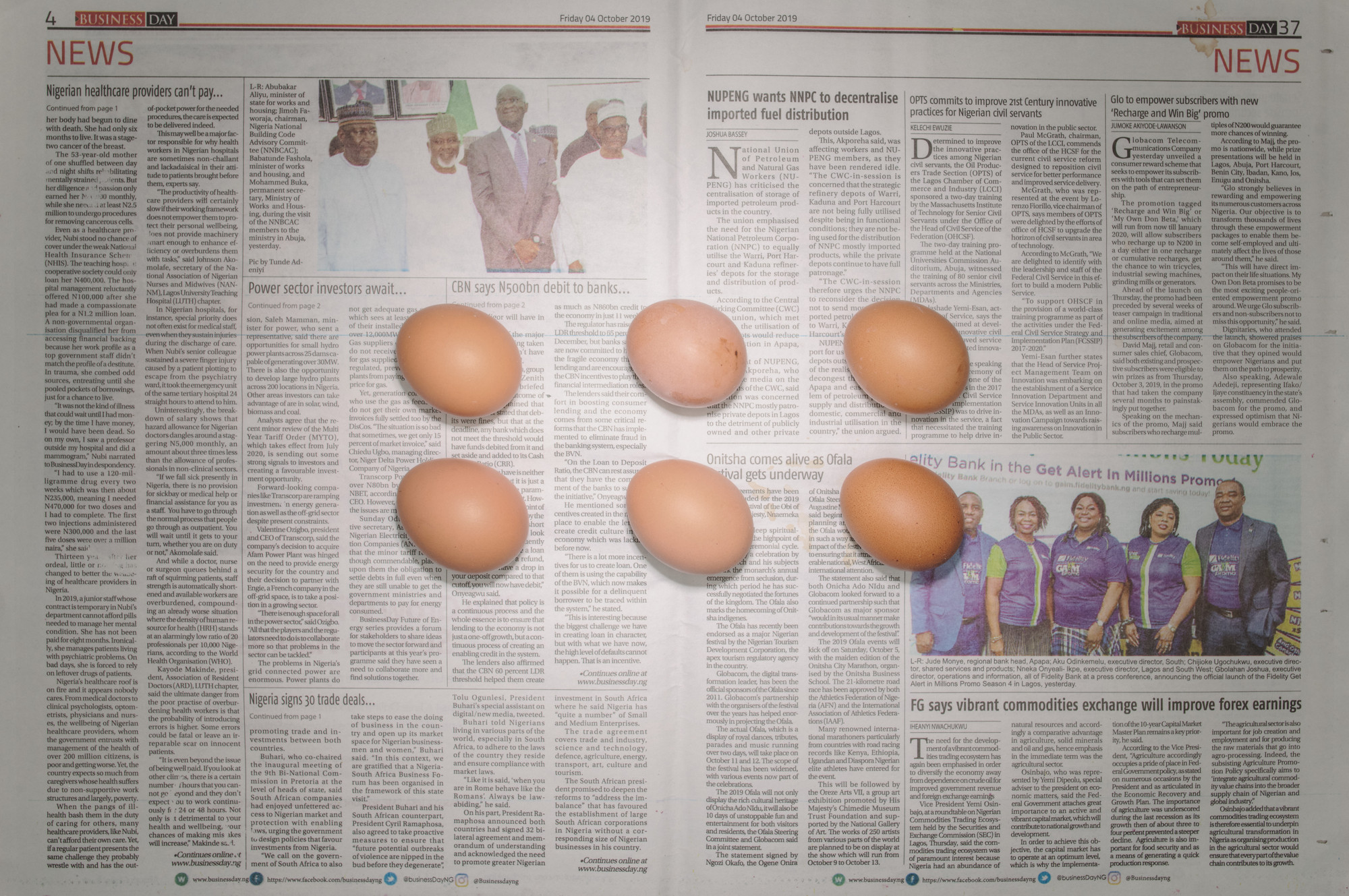Chow and Lin, Stefen Chow, Huiyi Lin. The Poverty Line (Eggs) (Nigeria). 2010-2020