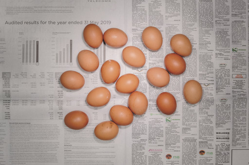 Chow and Lin, Stefen Chow, Huiyi Lin. The Poverty Line (Eggs) (South Africa). 2010-2020