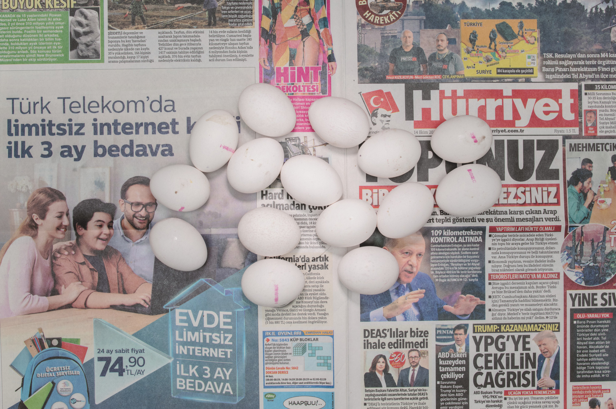 Chow and Lin, Stefen Chow, Huiyi Lin. The Poverty Line (Eggs) (Turkey). 2010-2020