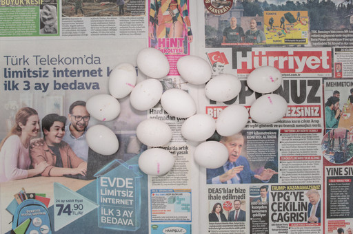 Chow and Lin, Stefen Chow, Huiyi Lin. The Poverty Line (Eggs) (Turkey). 2010-2020