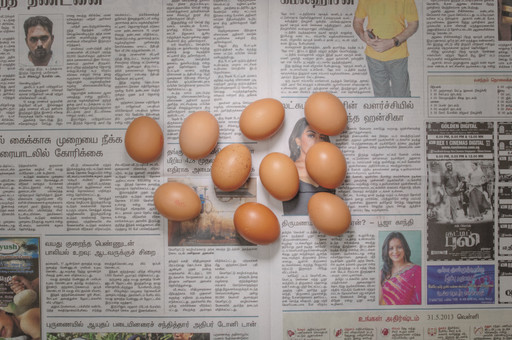 Chow and Lin, Stefen Chow, Huiyi Lin. The Poverty Line (Eggs) (Singapore). 2010-2020