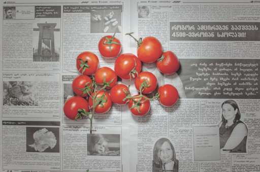 Chow and Lin, Stefen Chow, Huiyi Lin. The Poverty Line (Tomatoes) (Georgia). 2010-2020