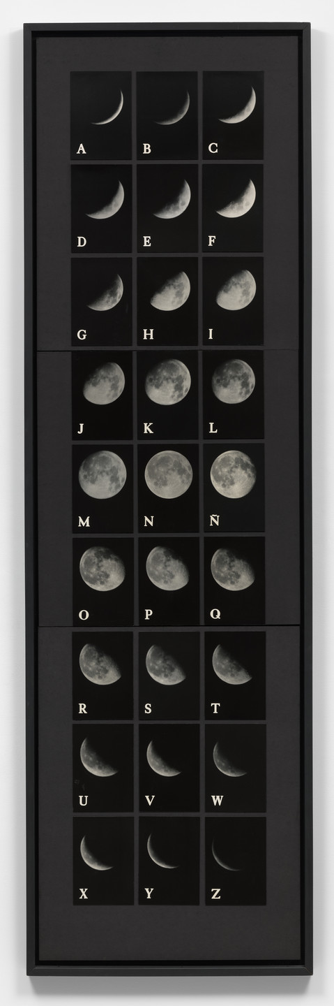 Leandro Katz. Lunar Alphabet II. 1978-79