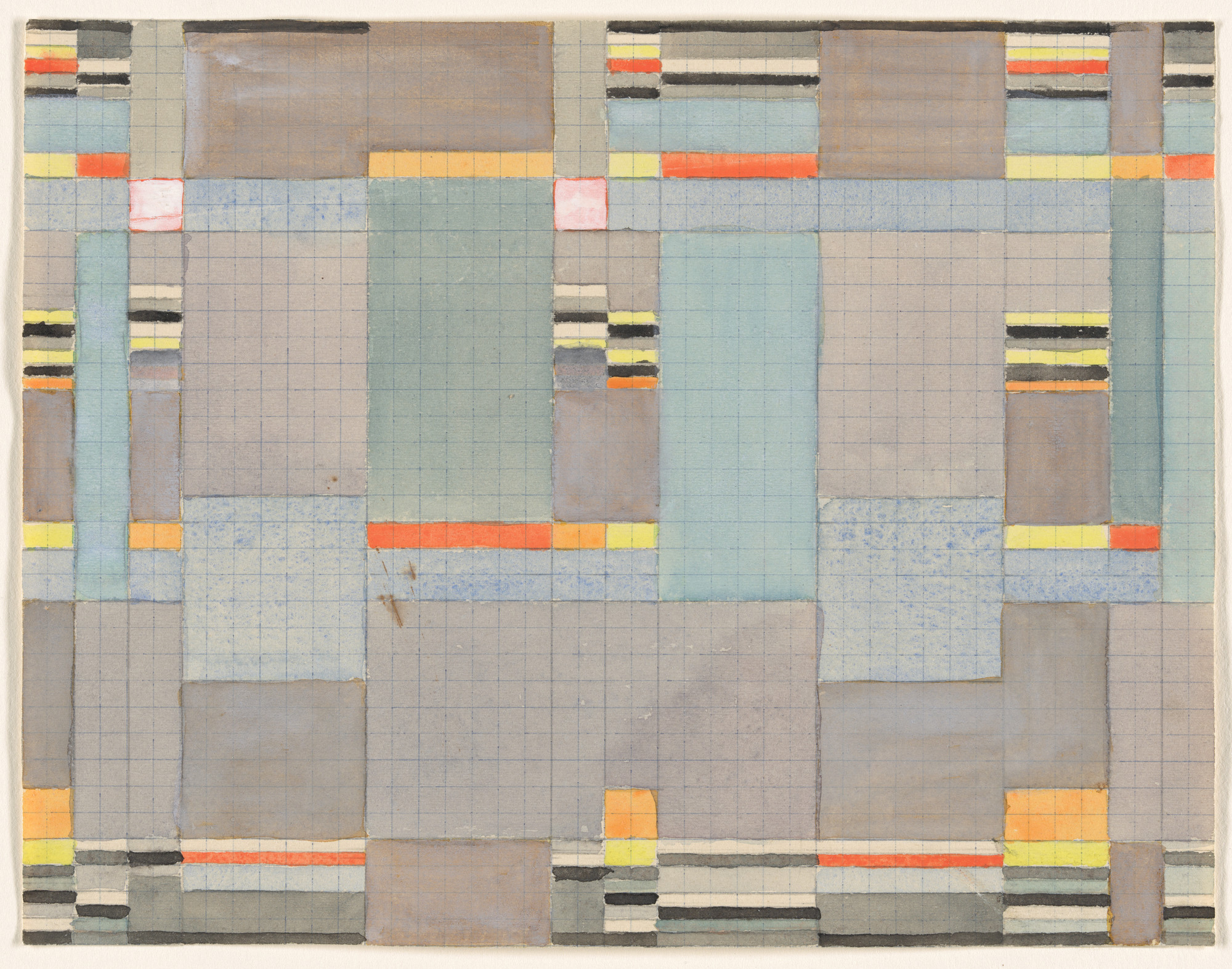 Gunta Stölzl. Design for Double-Woven Cloth