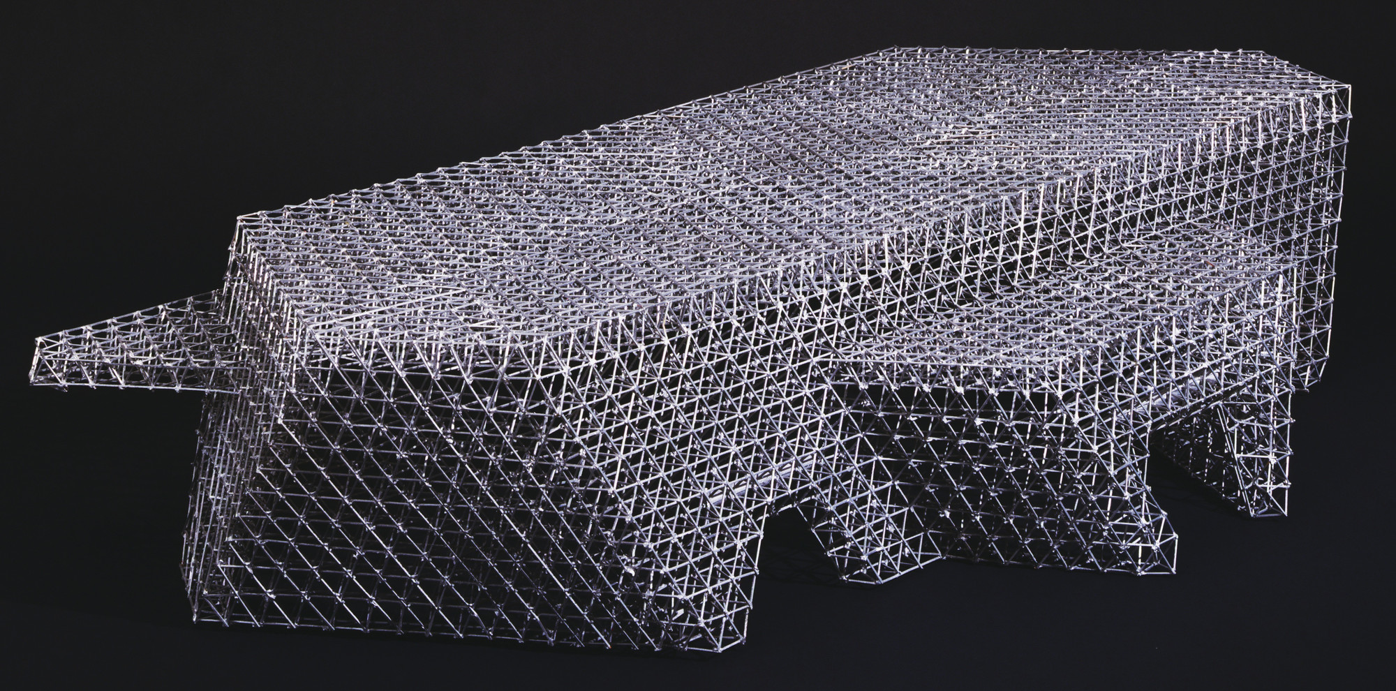 R. Buckminster Fuller. Airplane Hangar, project. 1955