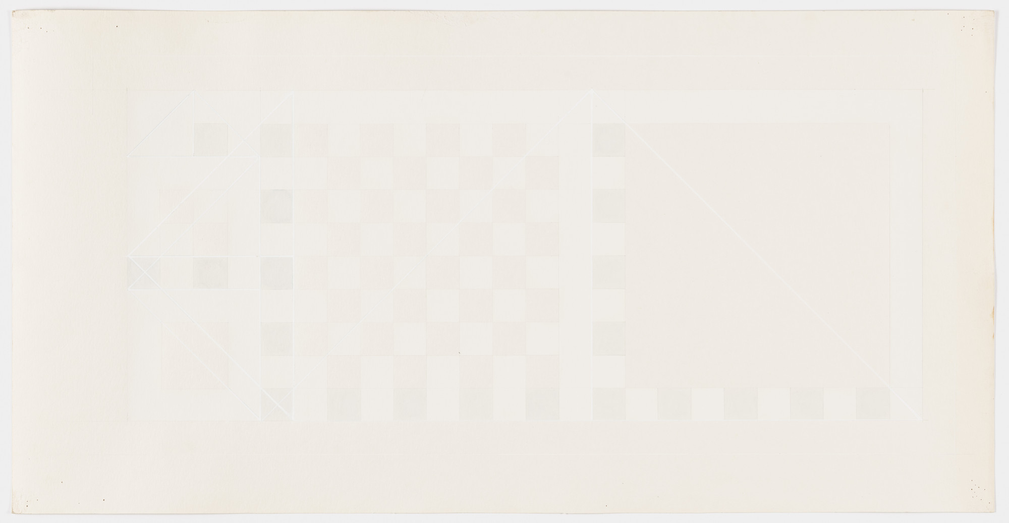 Lauretta Vinciarelli. Untitled (white lines)