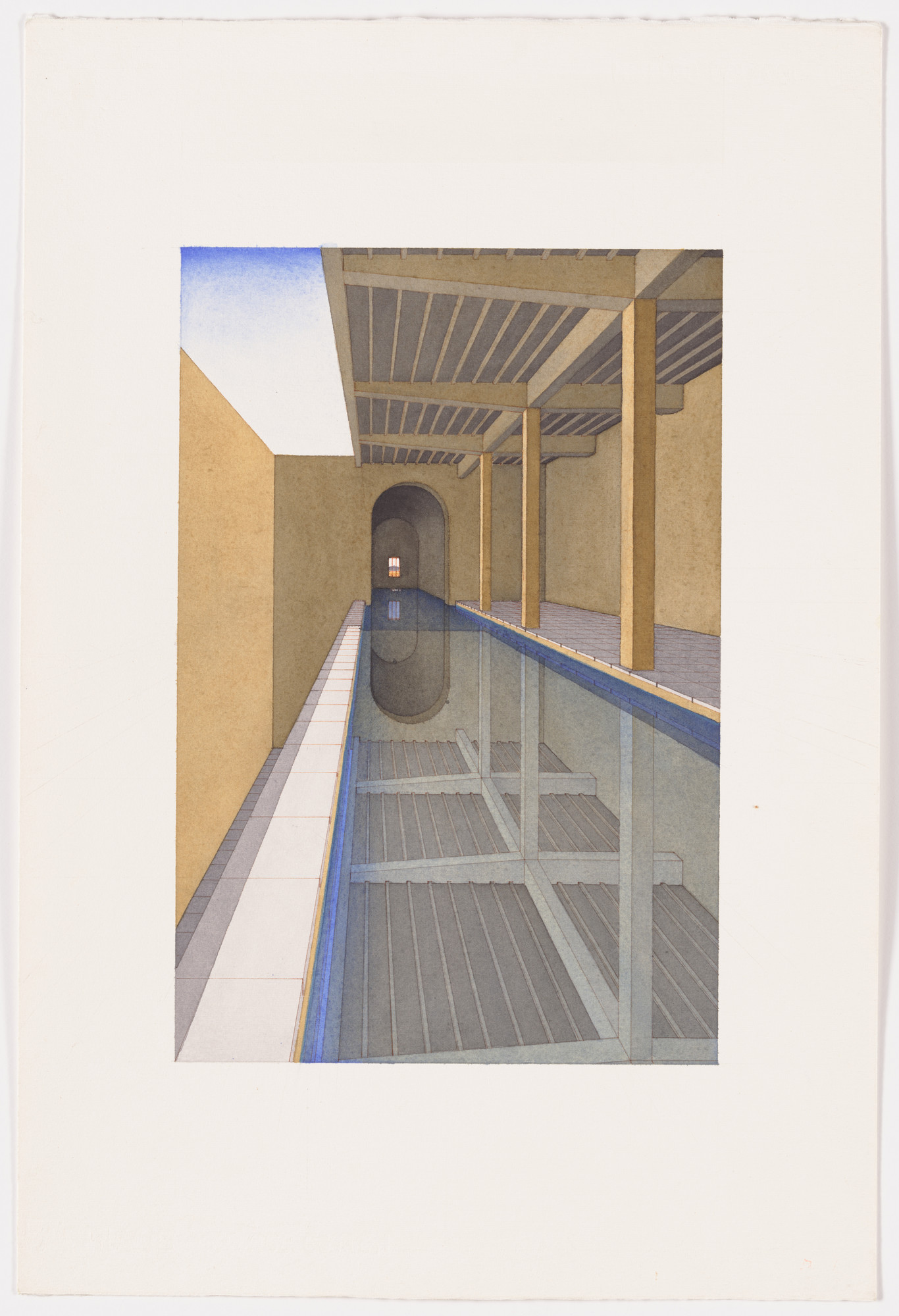 Lauretta Vinciarelli. Subway Series (study 3)