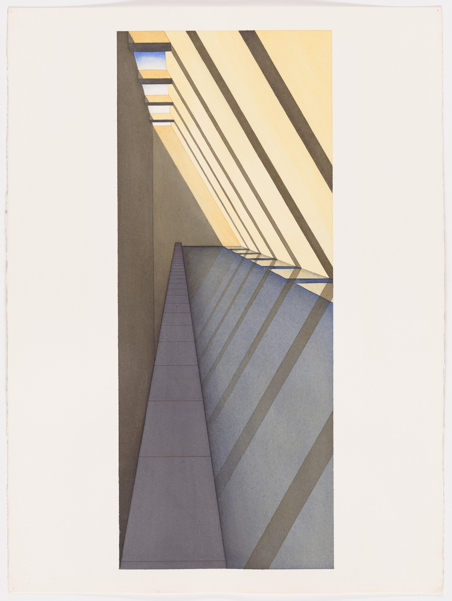 Lauretta Vinciarelli. Water Enclosure (study 1)