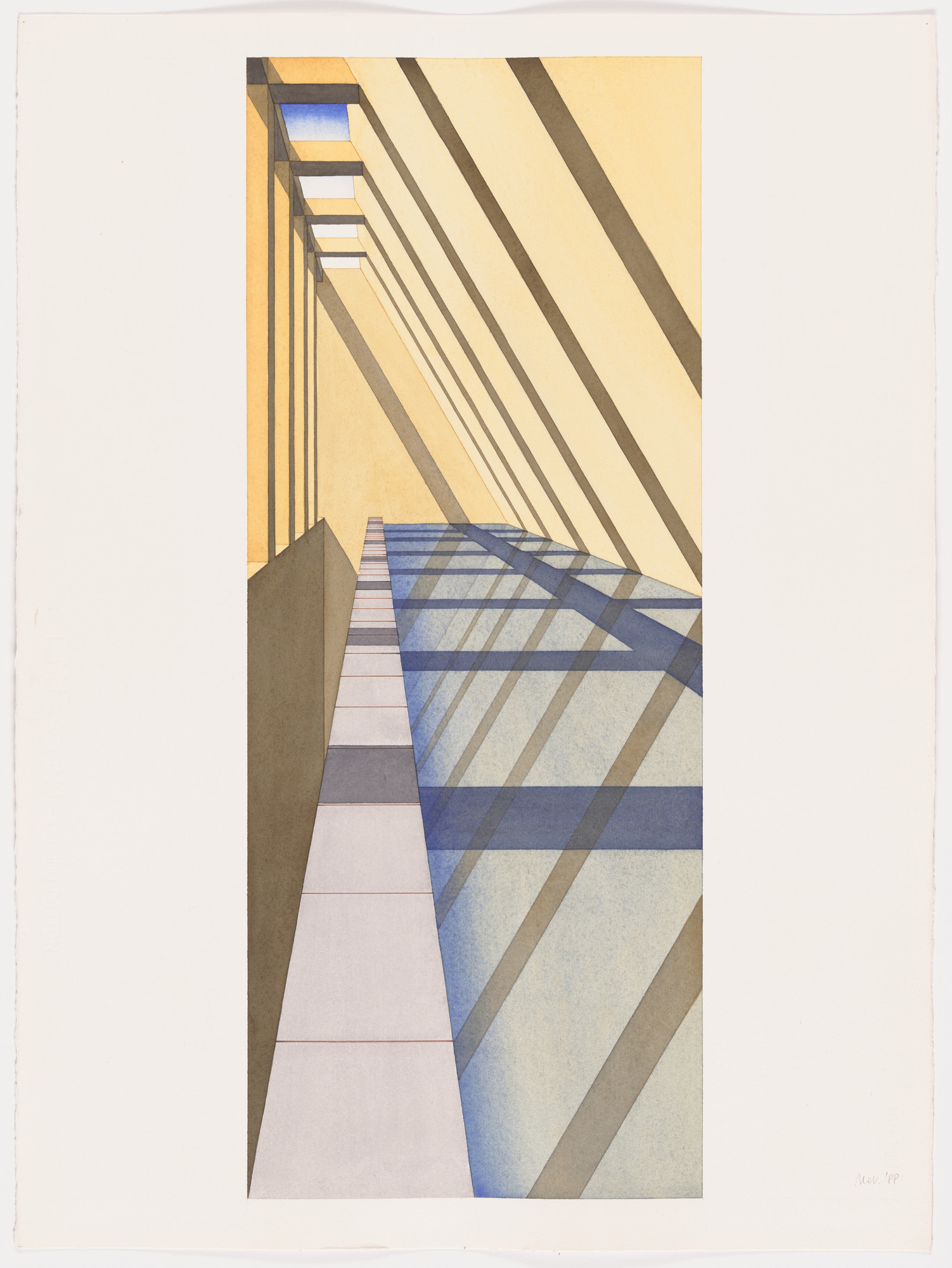 Lauretta Vinciarelli. Water Enclosure (study 2)