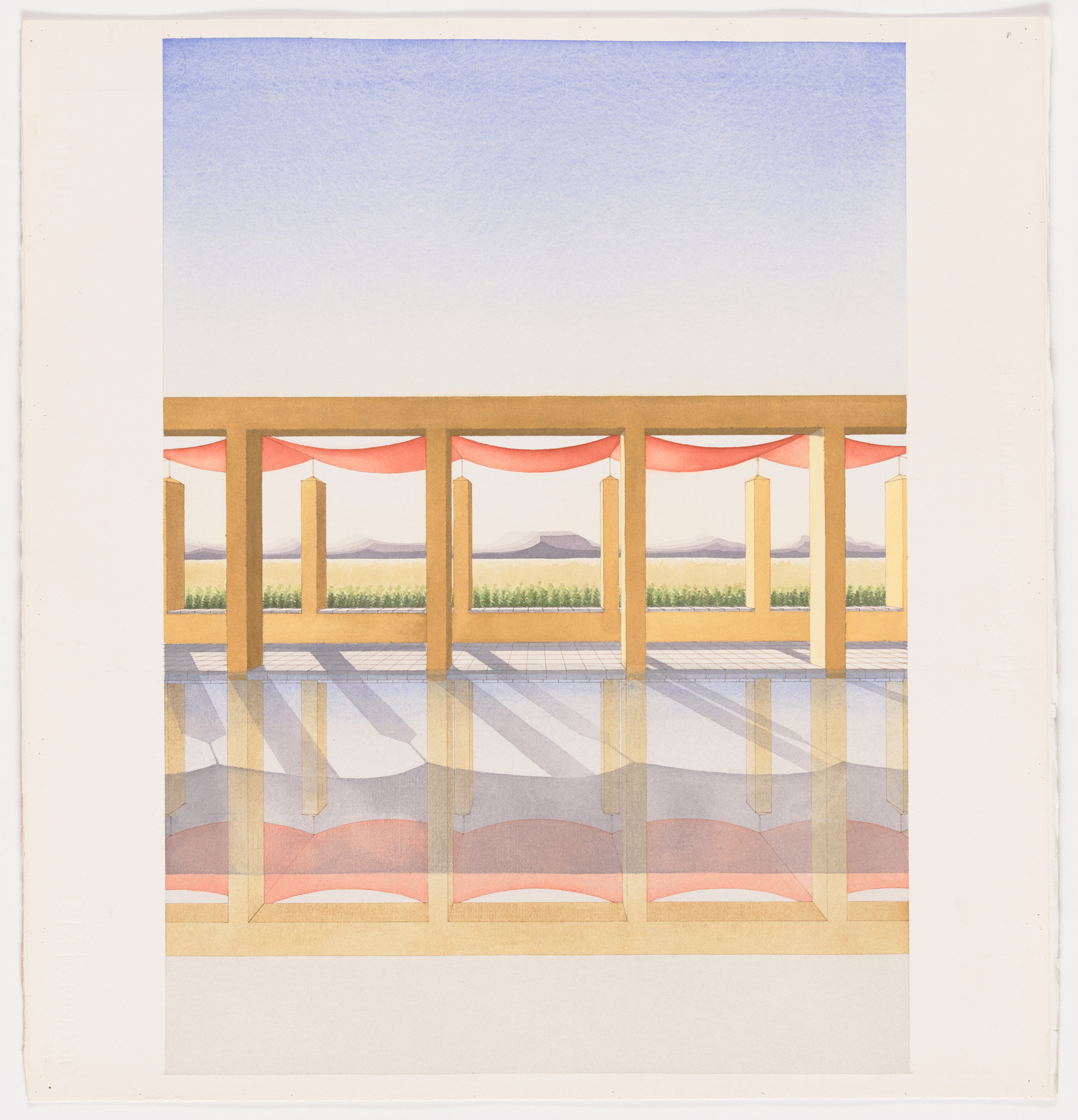Lauretta Vinciarelli. Water Enclosure in Landscape II