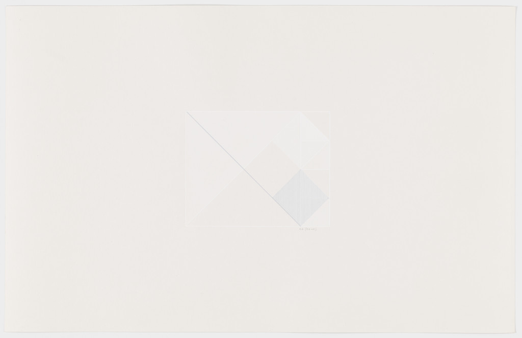 Untitled (gray and white lines)