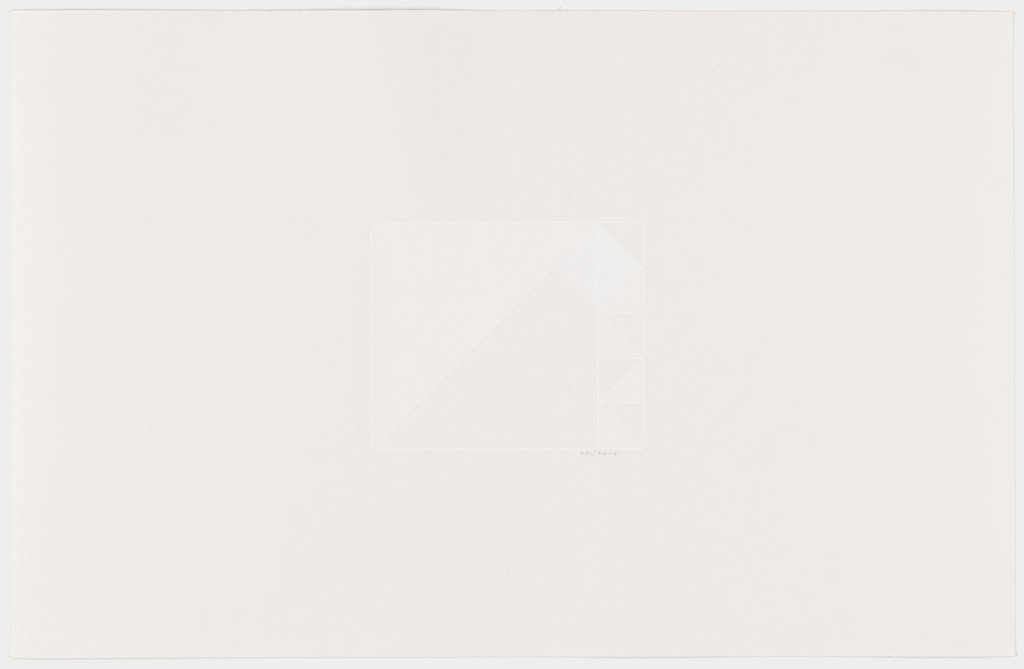 Untitled (gray and white lines)