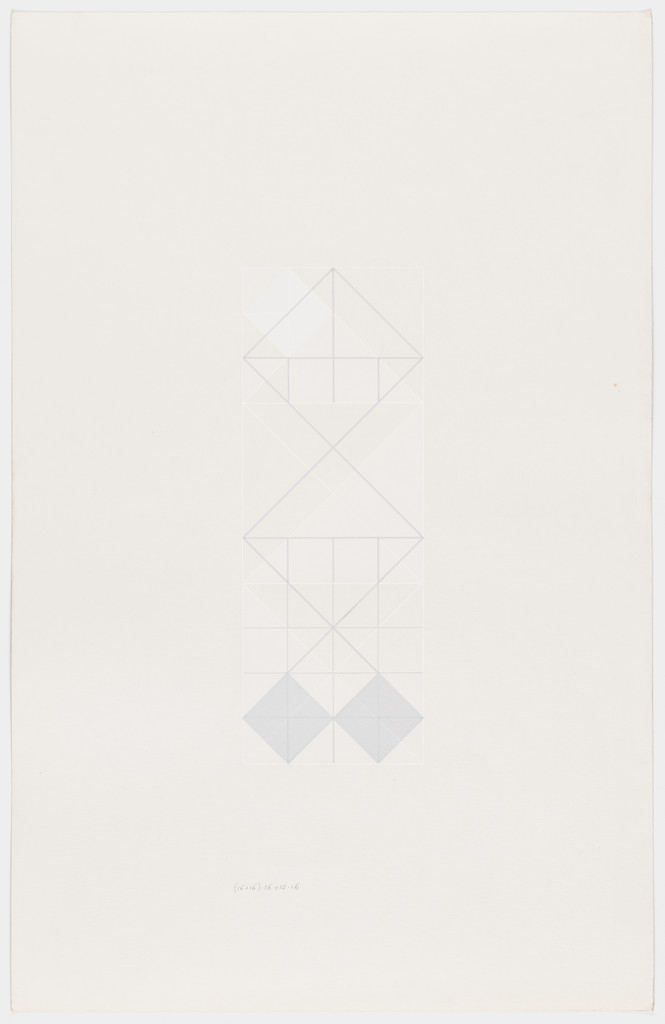 Untitled (gray and white lines)