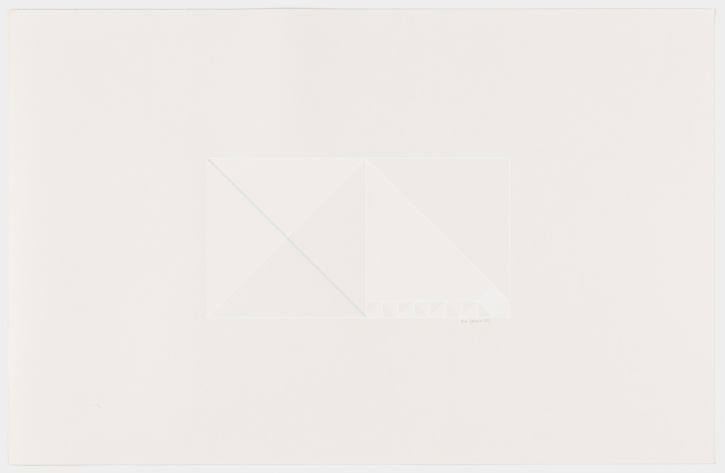 Untitled (gray and white lines)