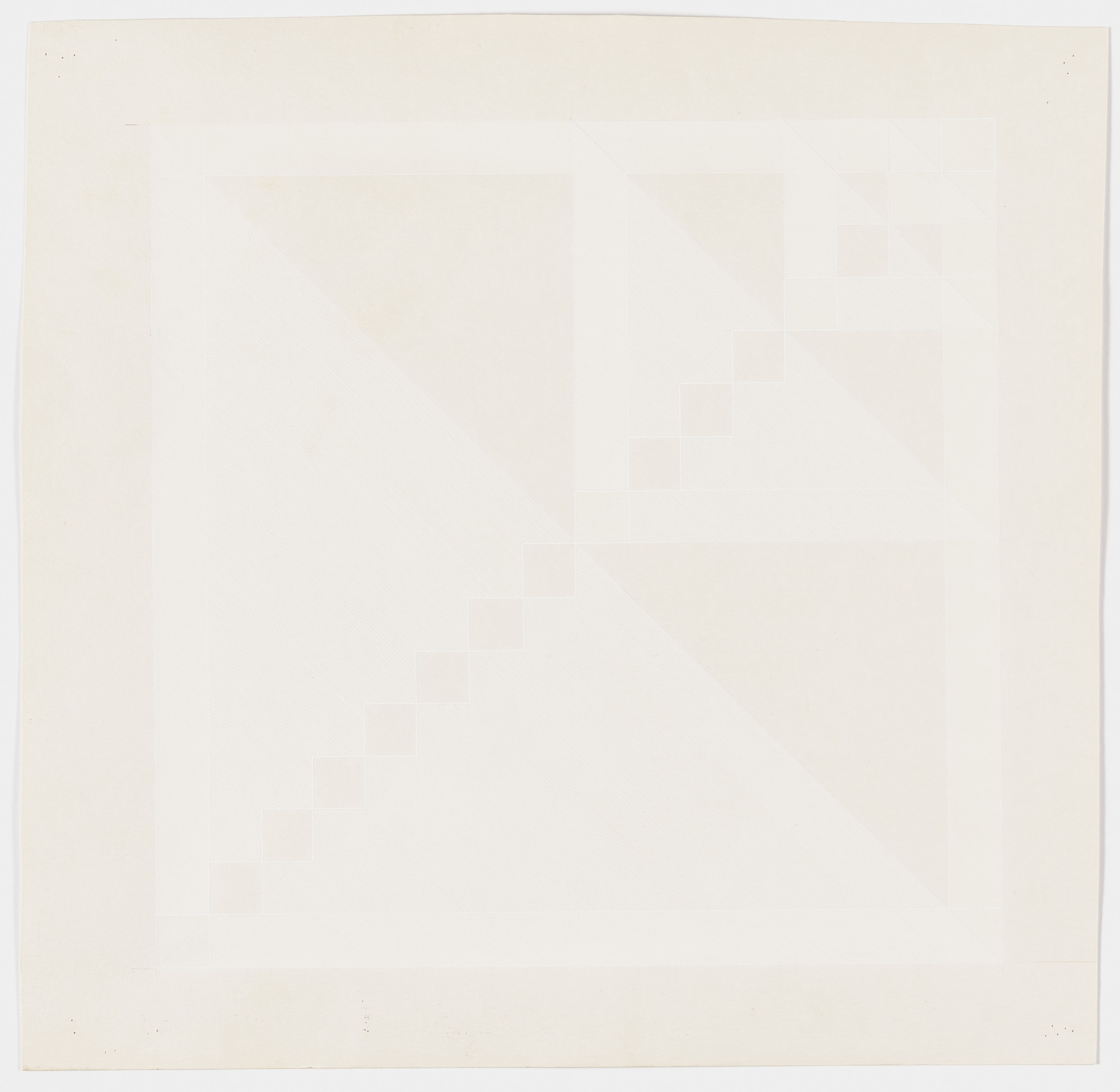 Lauretta Vinciarelli. Untitled (white lines)
