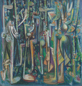 Wifredo Lam. The Jungle (La Jungla). 1942–43