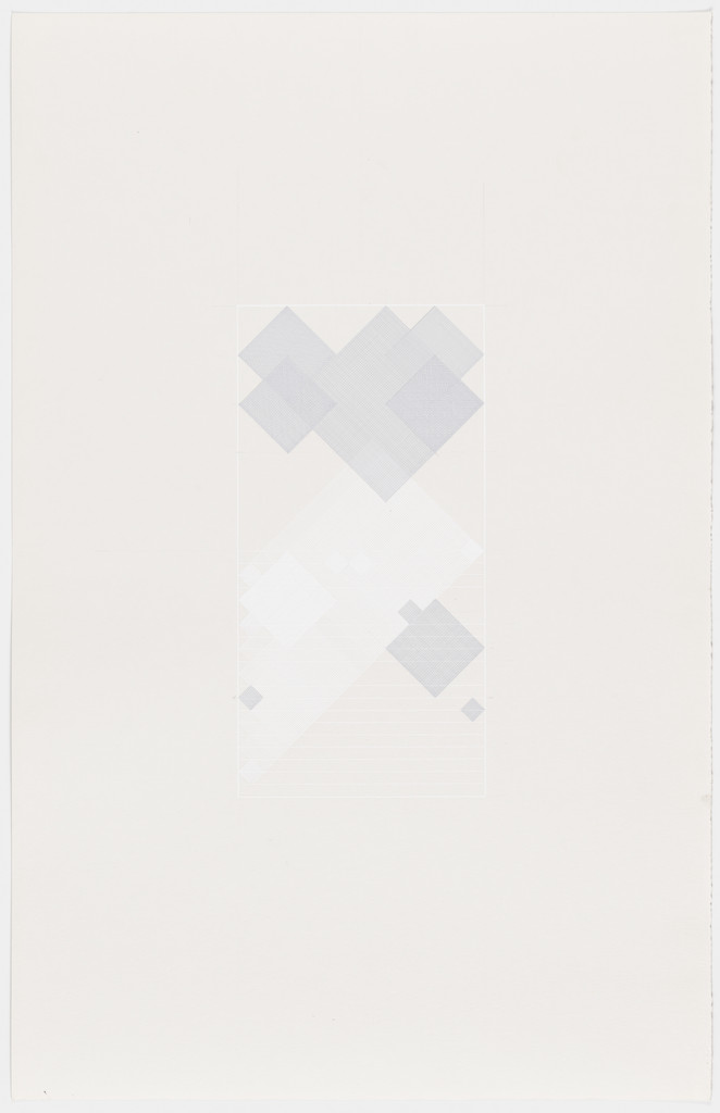Untitled (gray and white lines)