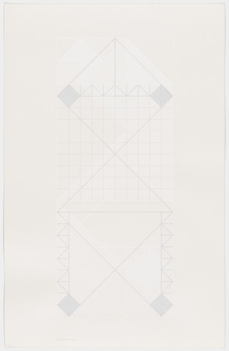 Untitled (gray and white lines)