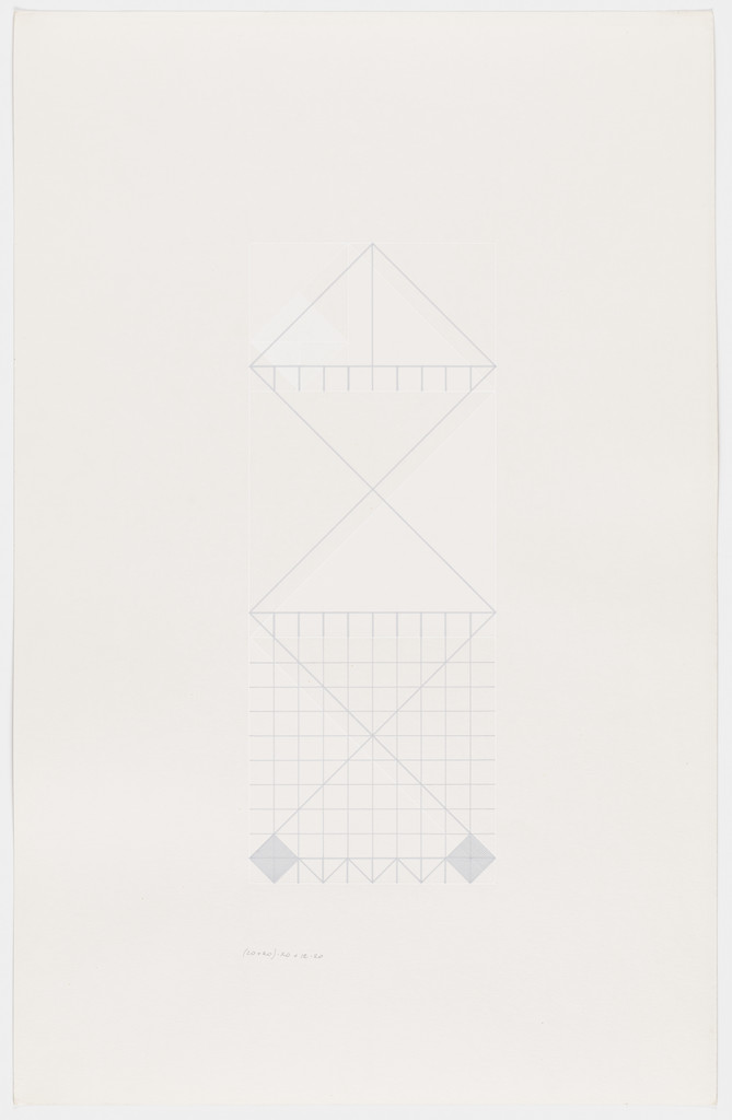 Untitled (gray and white lines)