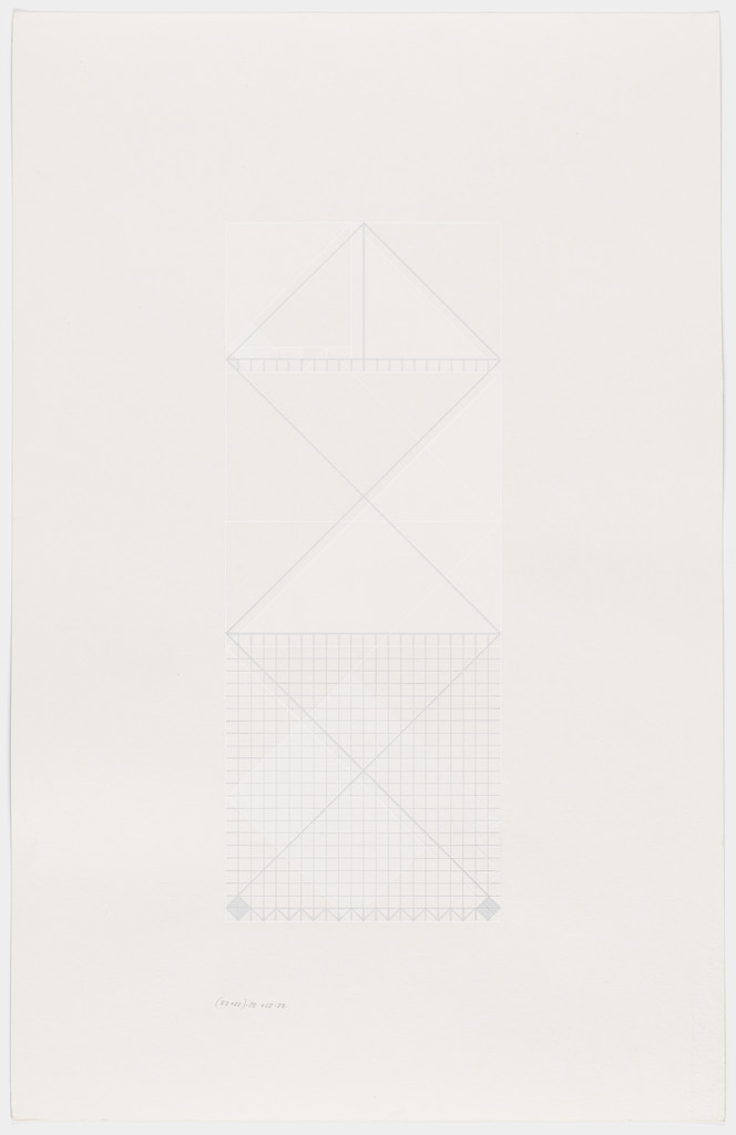 Untitled (gray and white lines)