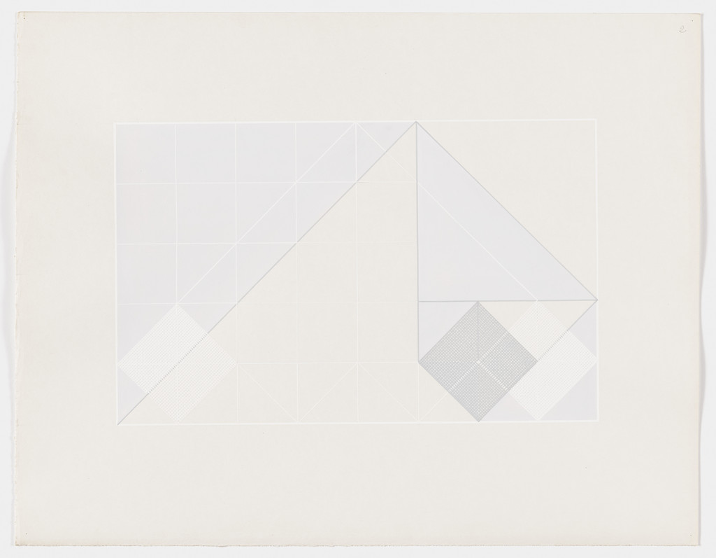 Untitled (gray and white lines)
