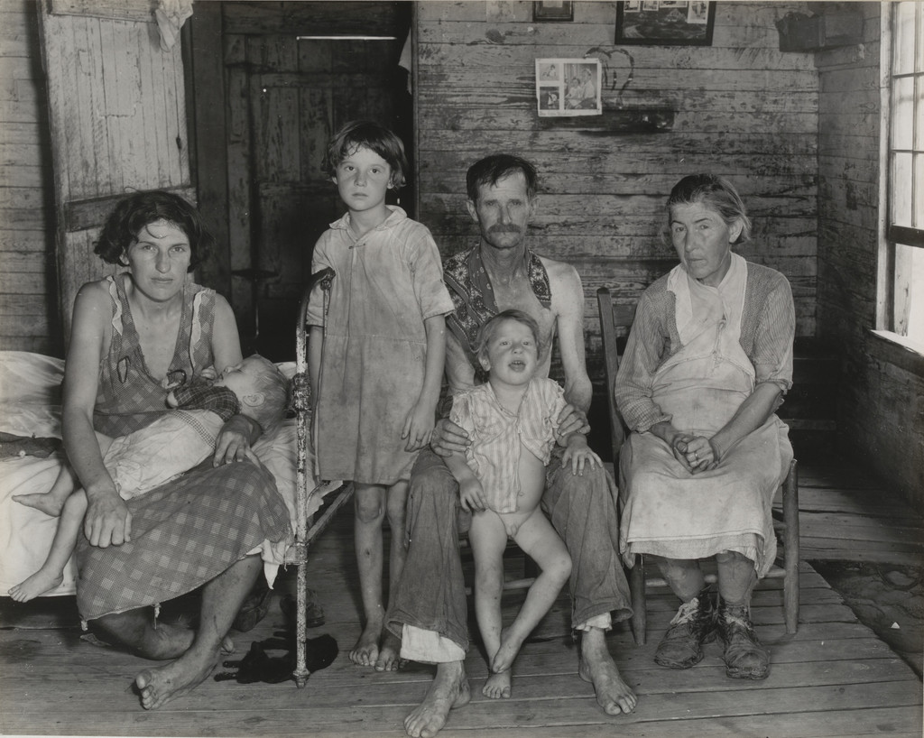Sharecropper's Family, Hale County, Alabama