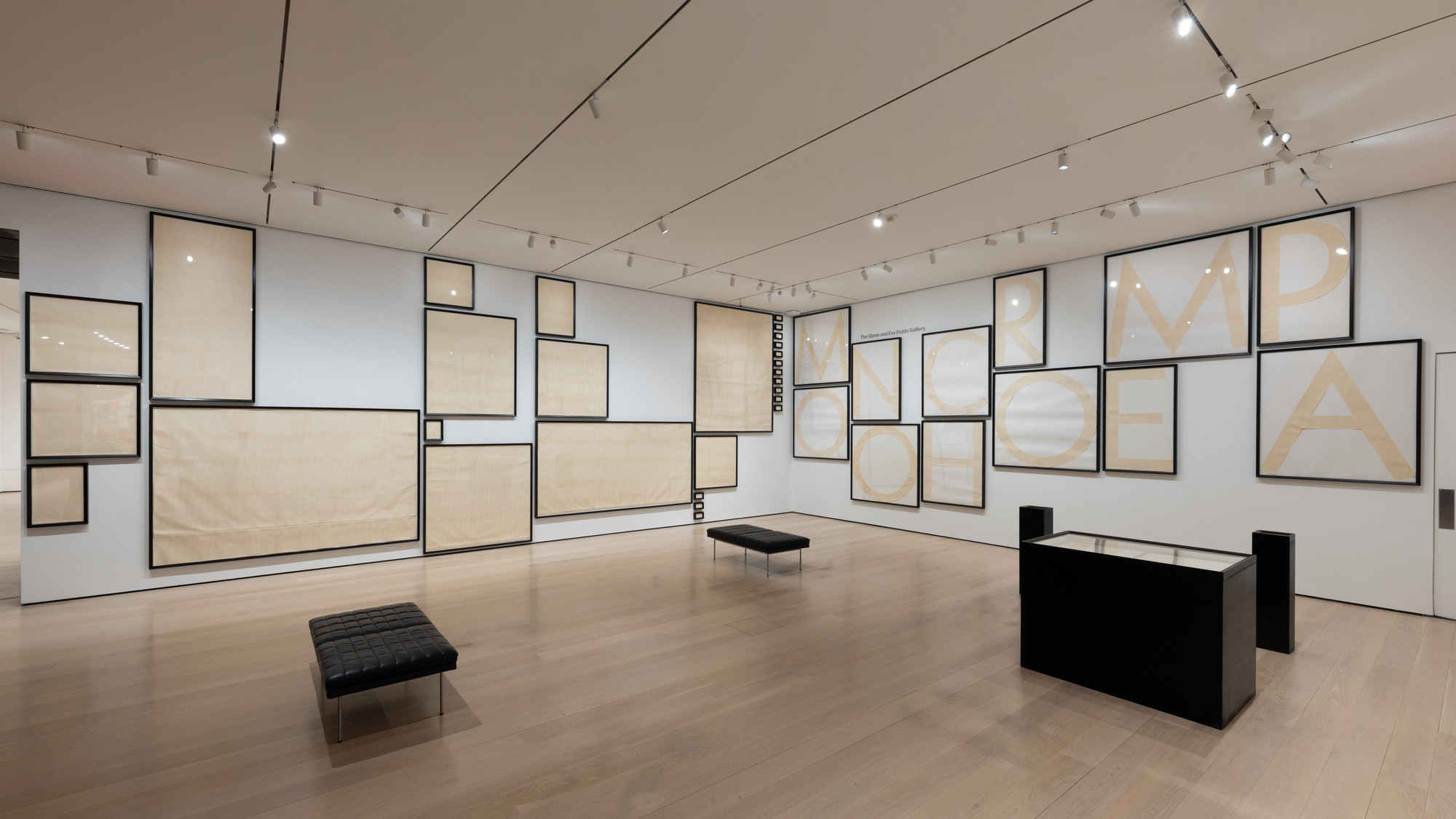 Stephen Prina. Untitled/&#34;The history of modern painting, to label it with a phrase, has been the struggle against the catalogue&#34;--Barnett Newman/(Monochrome Painting, 1988-1989). 1991