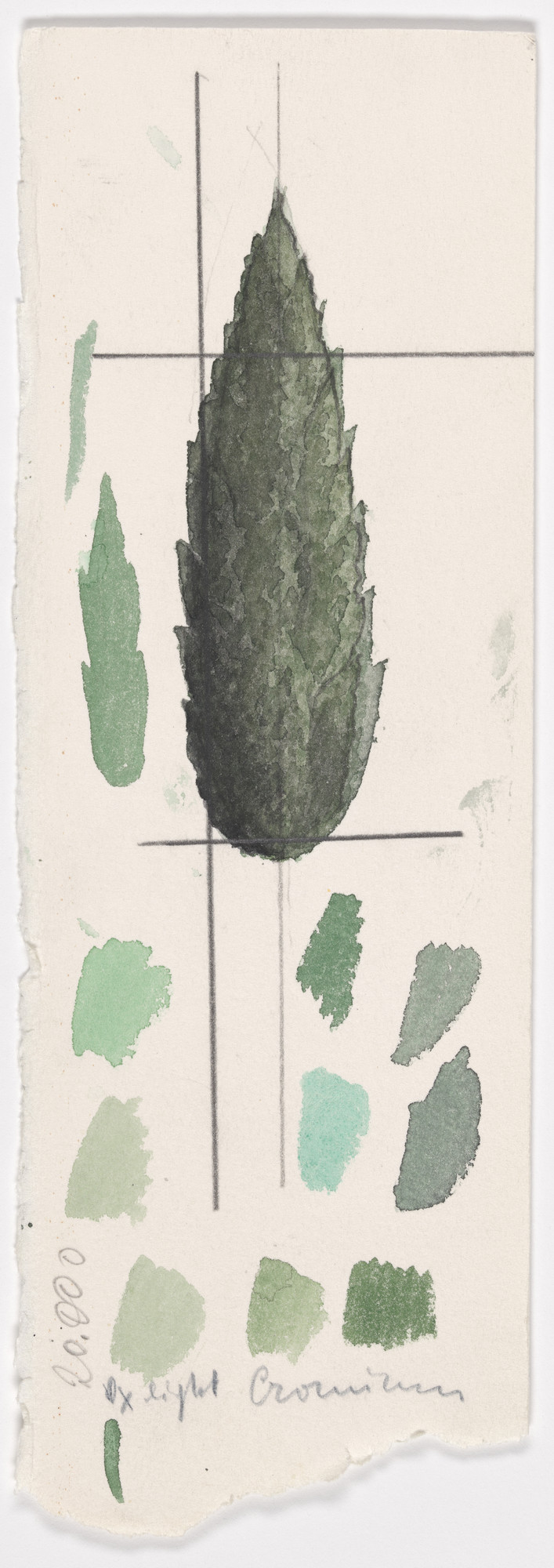 Lauretta Vinciarelli. Untitled sketch