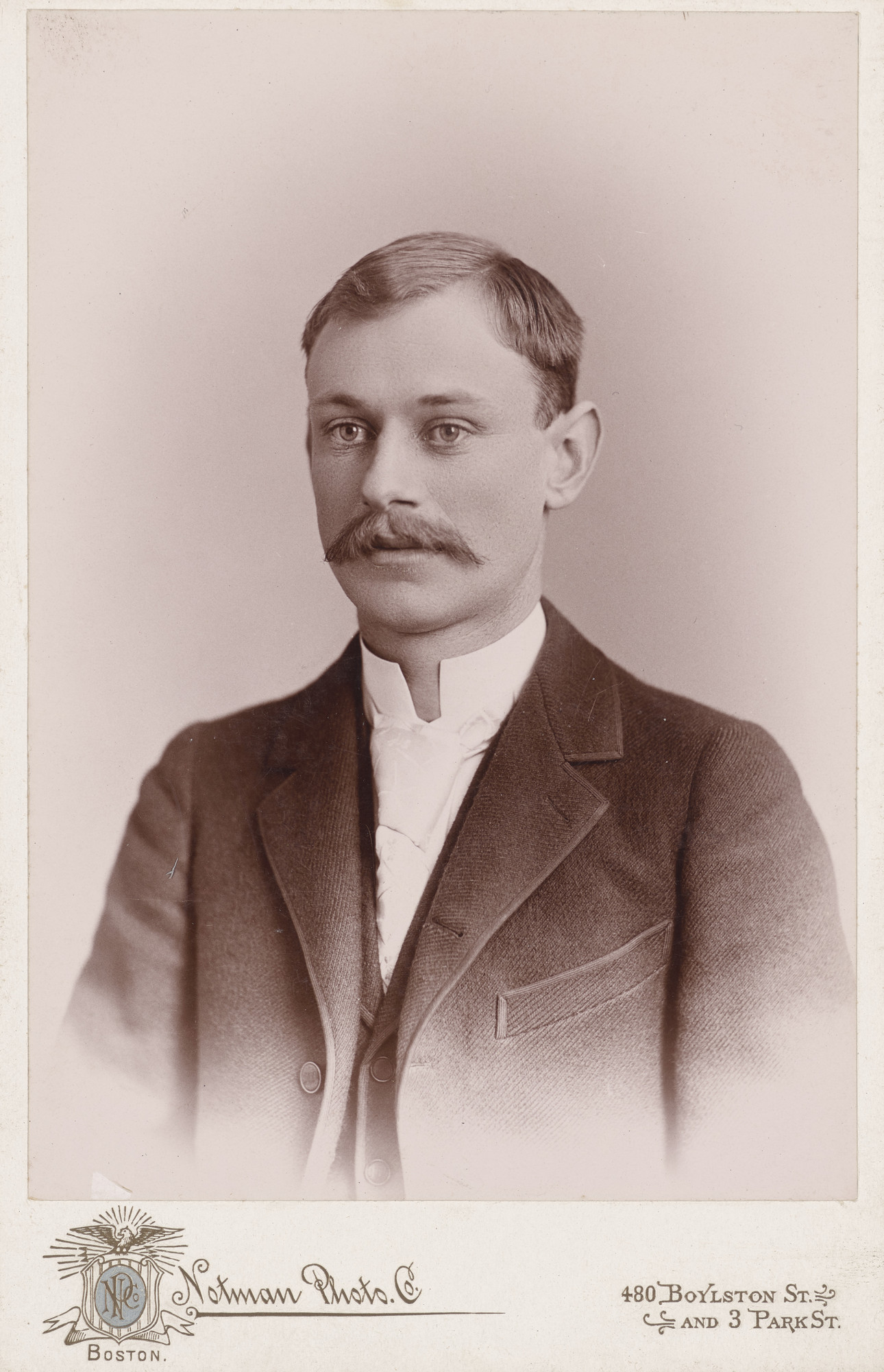 Notman Photo Company, Boston. Portrait of a man